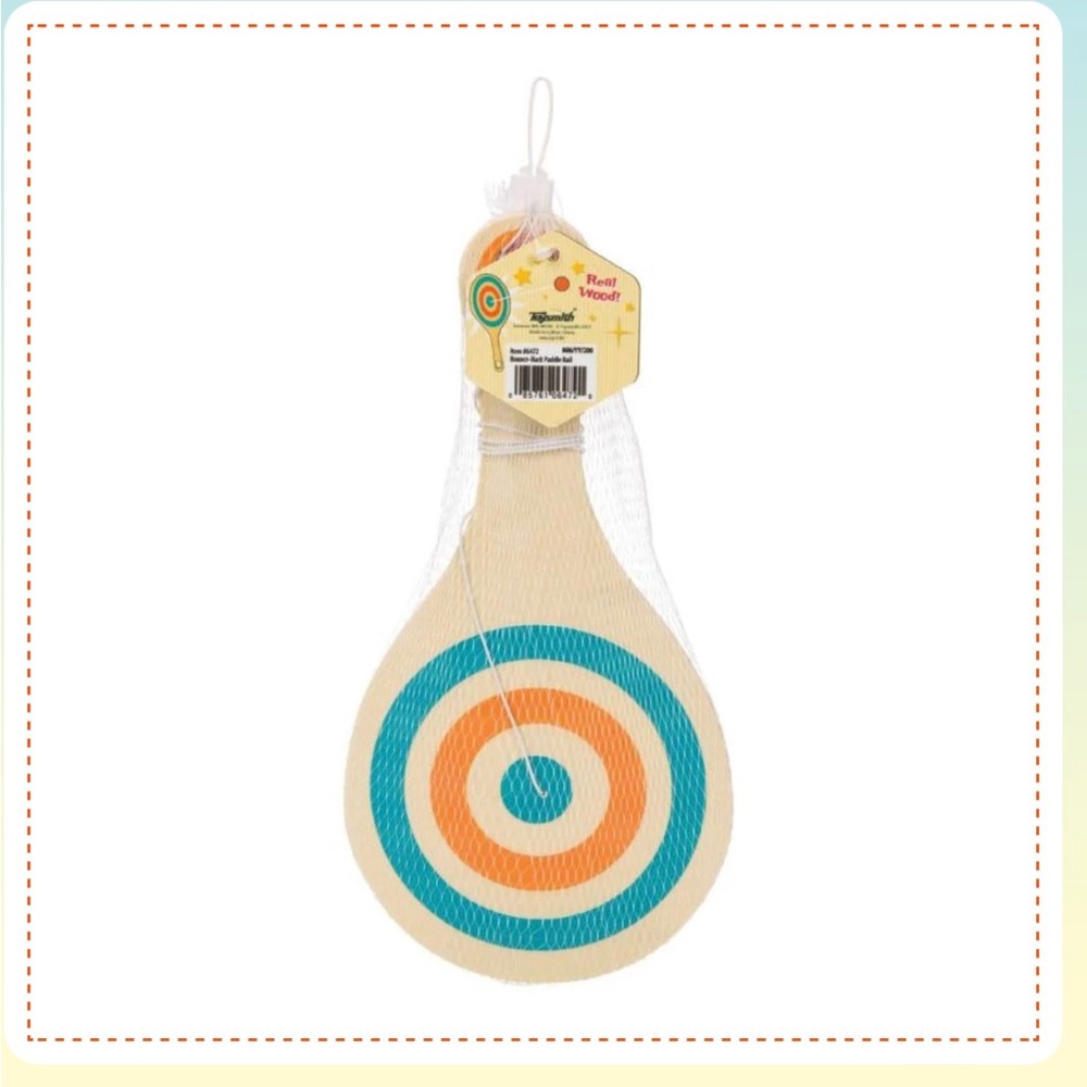Lot of 10 Bouncing Back Paddle Ball